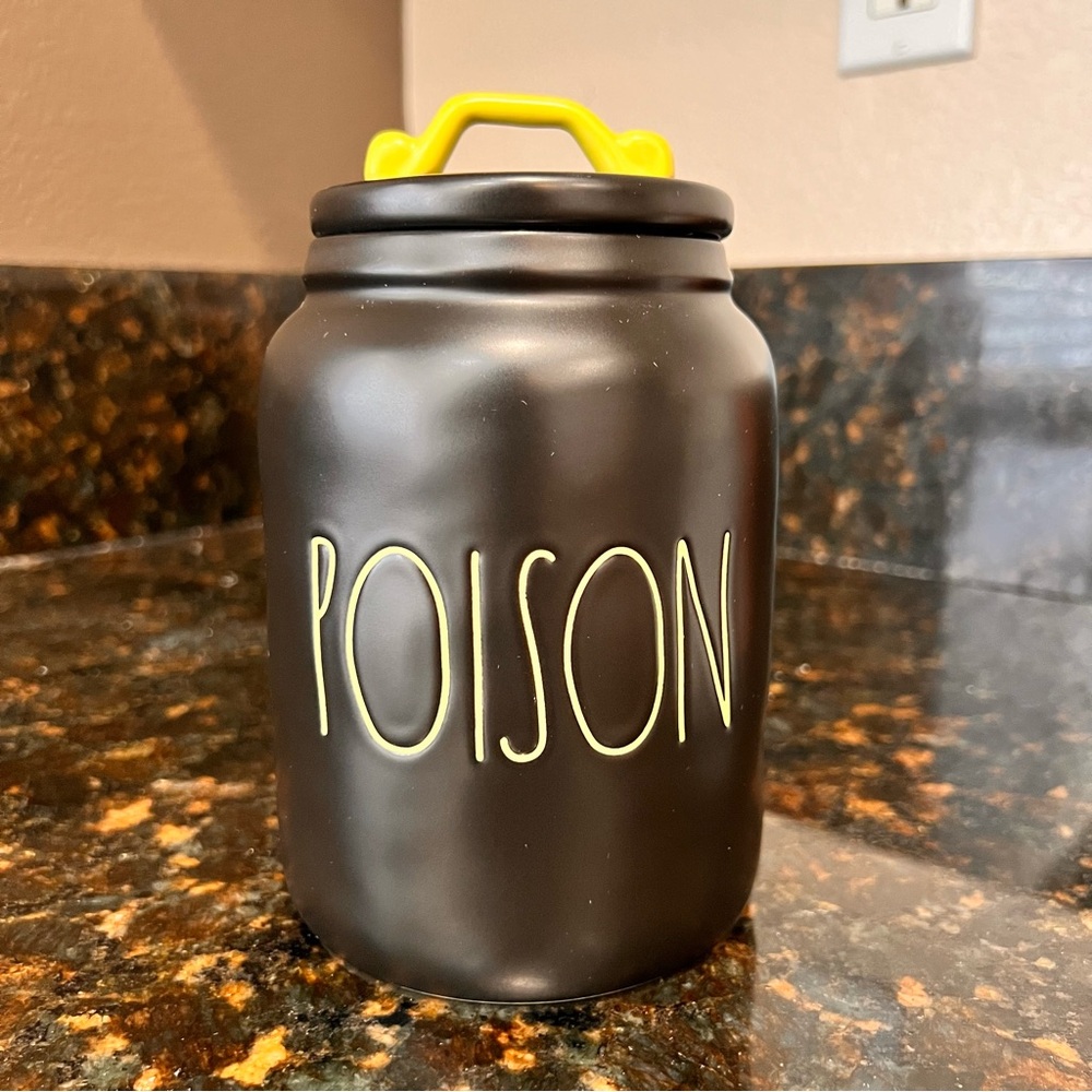 Rae Dunn Poison canister